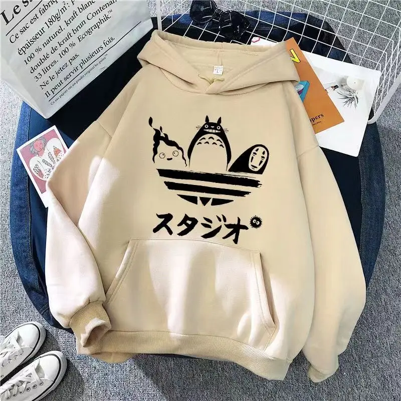 Japanese Anime Cotton Top New Men\'s Hoodie Fashion Graphics Print Sweatshirt Fleece Hoodie Ladies Casual Funny Loose Hoodies