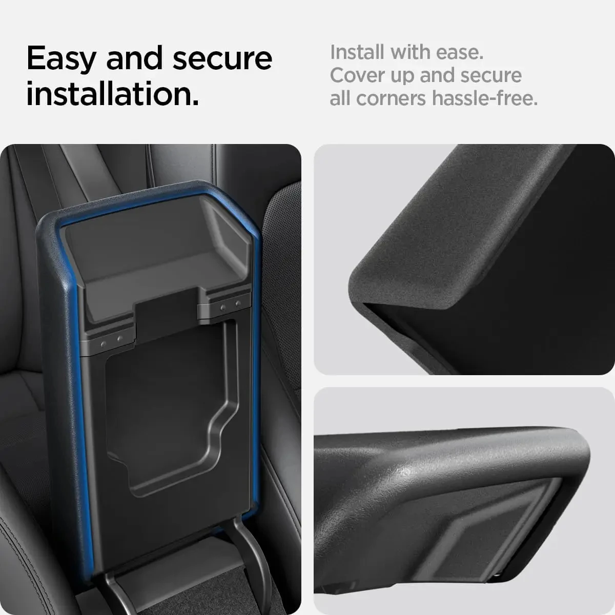 Center Console Armrest Cover for Tesla Model Y Juniper 2025 2026 for Tesla Model 3 Highland 2024 2025 2026 Accessories Non-Slip