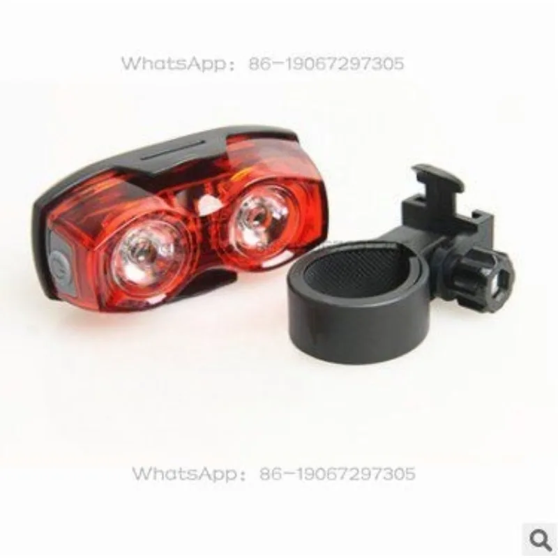 3PCS Bicycle Tail Lights, Flash Mountain Bike Warning Lights, Cycling Equipment view 3