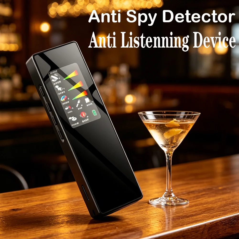 

Professional Anti spy gadgets, GPS Tracker Finder, Hidden Camera Detection,Anti Eavesdropping Device 0.1GHz-6.0GHz Wideband Scan