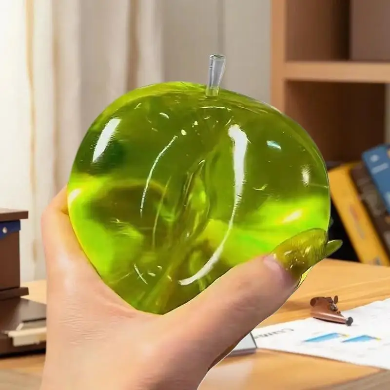 Ontspan en stress loslaten met een stuk appelvormig fidget-speelgoed, geweldig cadeau voor vrienden