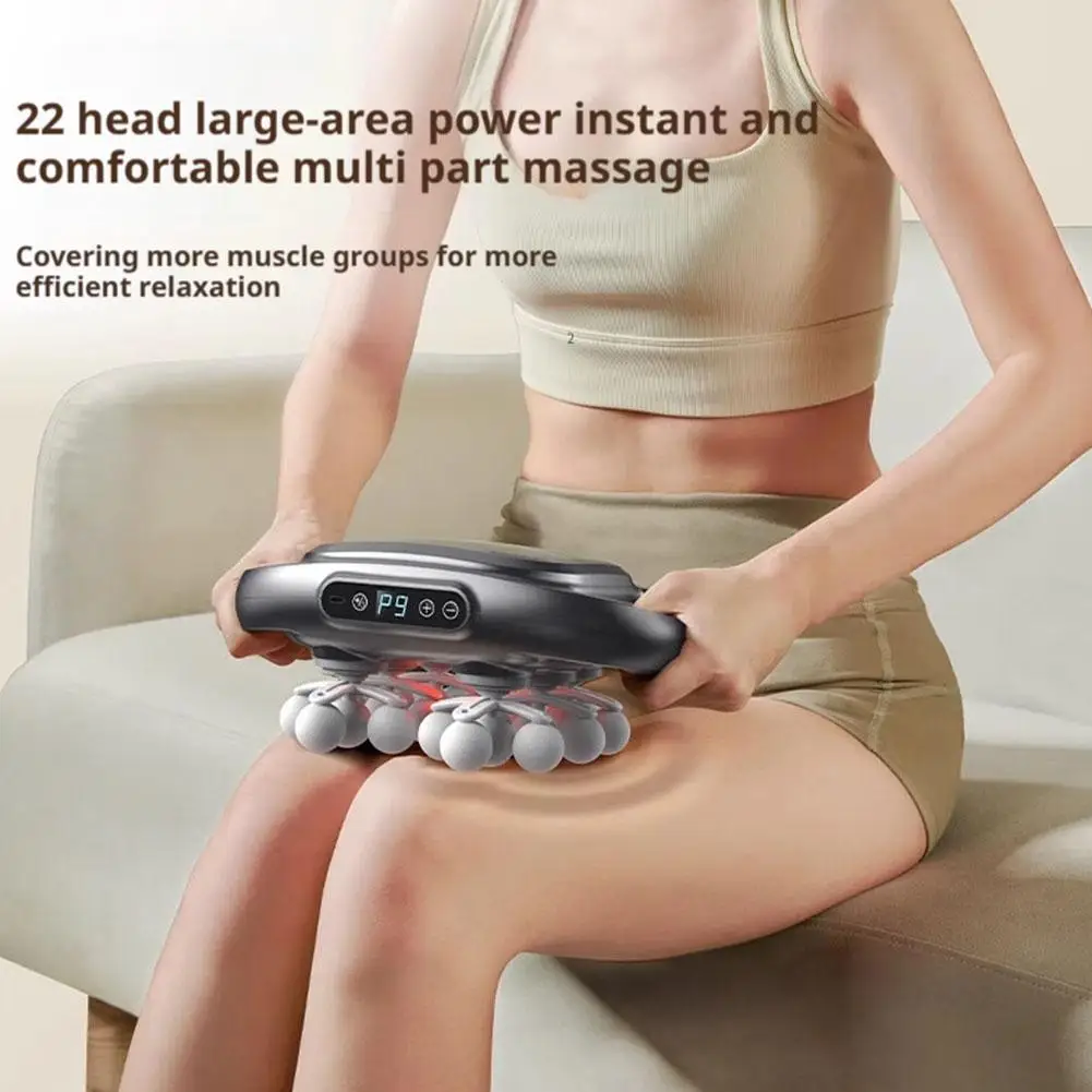 22-head-fascia-gun-muscle-massager-for-neck-shoulders-waist-and-back-–-deep-full-body-relaxation-massager-a-gift-for-parents