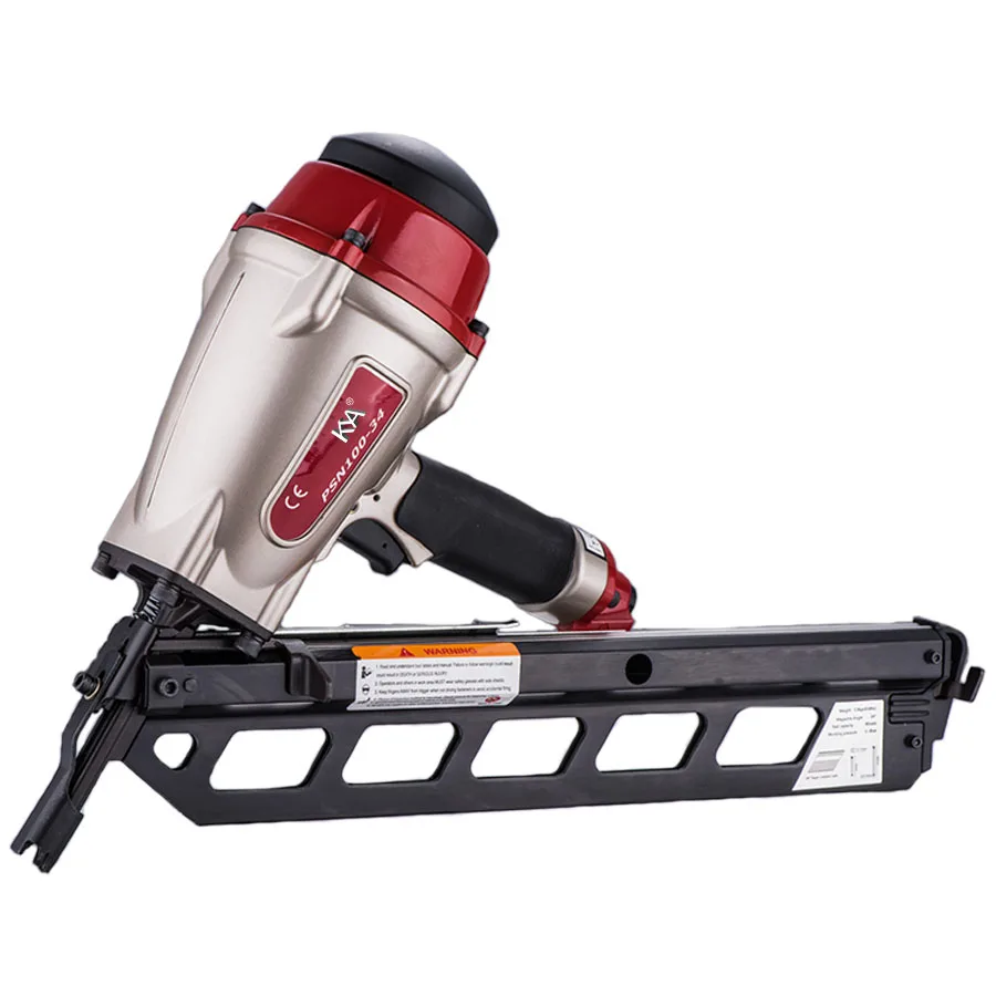 

PSN100-34 Pneumatic Nail Gun for 34 Degree Paper Framing Nails
