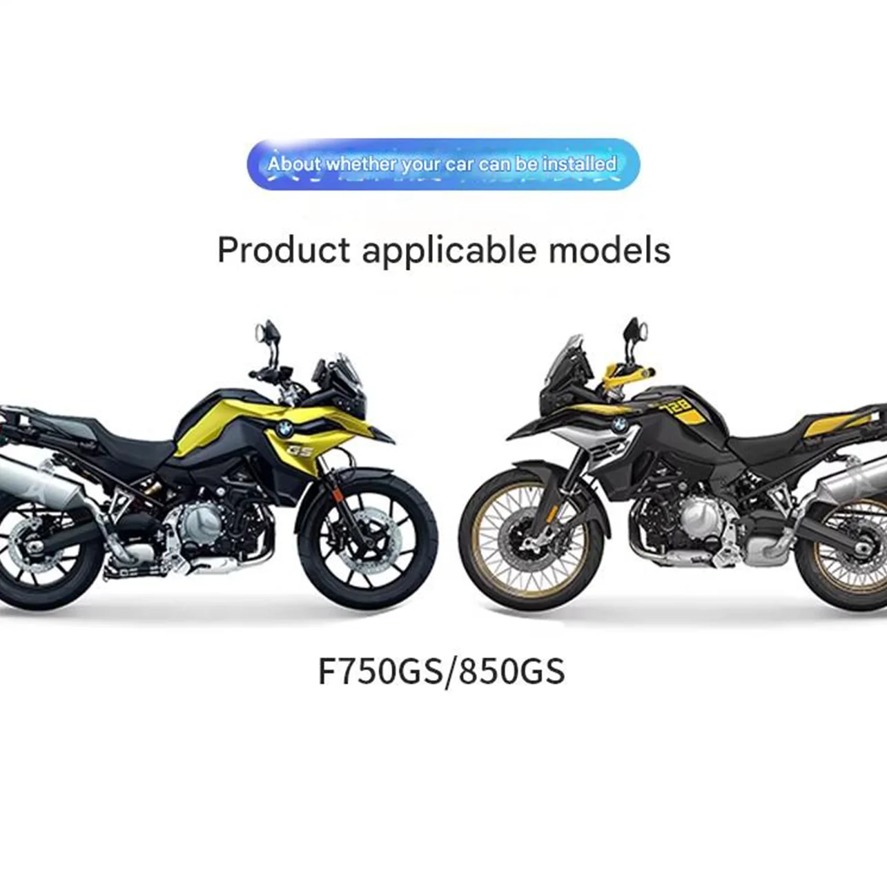 Dedicated Tall Windshield for BMW F750GS F850GSADV, Perfect Fit, Imported Material, Windproof Accessory
