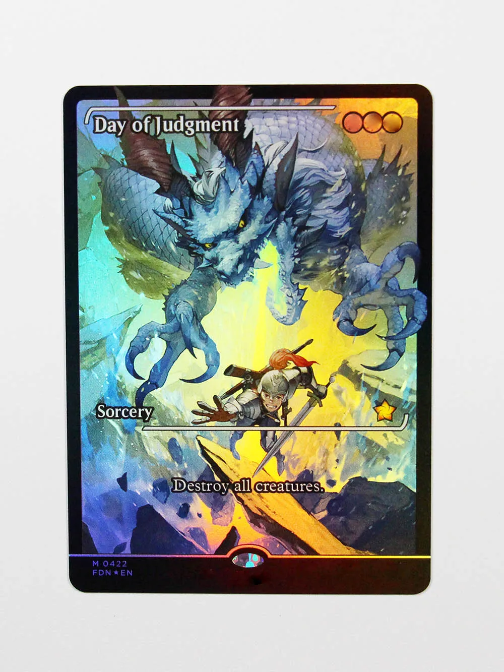 Kartu Proxy magis TCG FDN 5 Foil kartu Progenitus pikir dua kali lipat tiran Muldrotha papan sirkuit Proxy