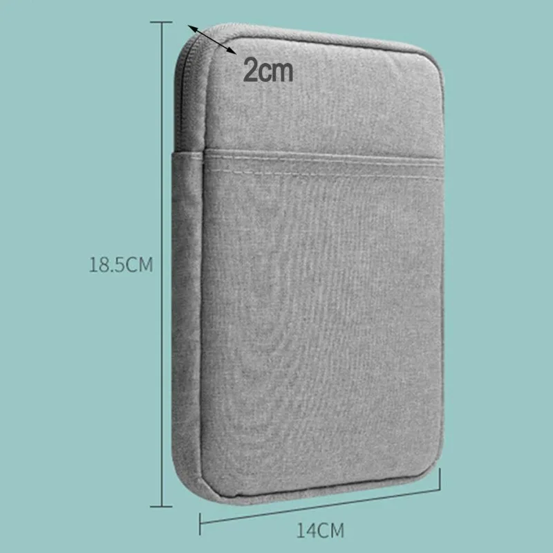 Ebook EReader Pouch Bags Sleeve Case for Kobo Clara Colour BW 2E Aura N514 / GLO HD 2E HD Tolino Shine3/4 Vision 1 2 3 4 6inch