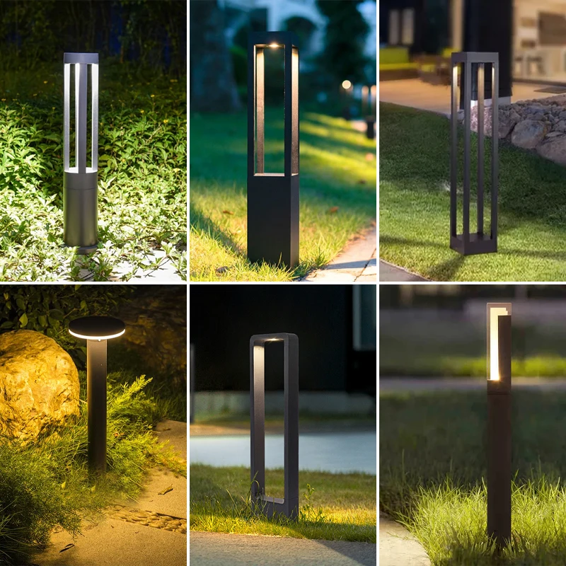 Lawn Light Homestay Landscape Light Plug Outdoor Waterproof Grass Garden Light Garden Villa Community Garden Lig