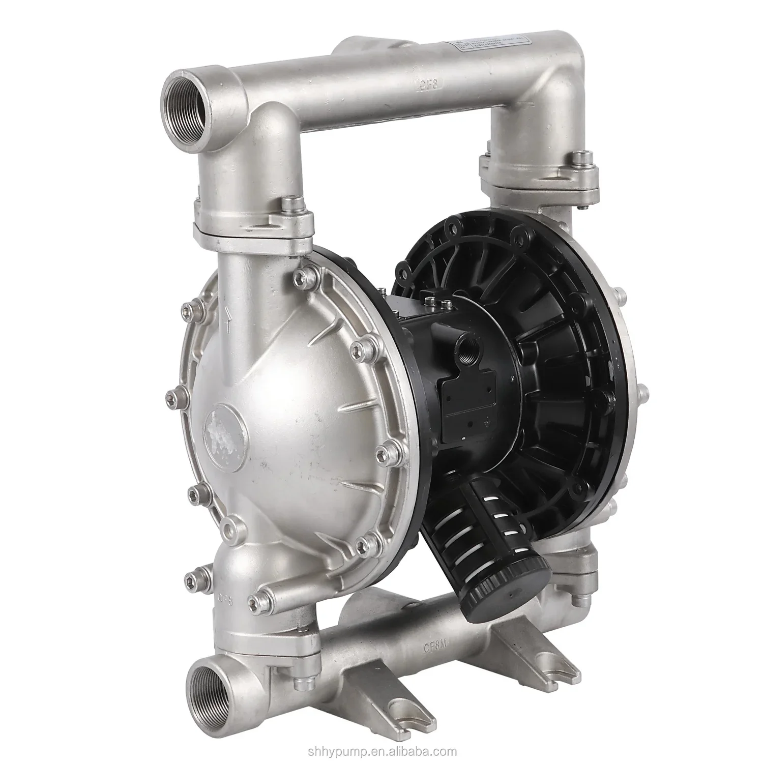 HY25-SS 1" Inch Anti-Solvent Air Operated Diaphragm Pump With Ptfe Diaphragm