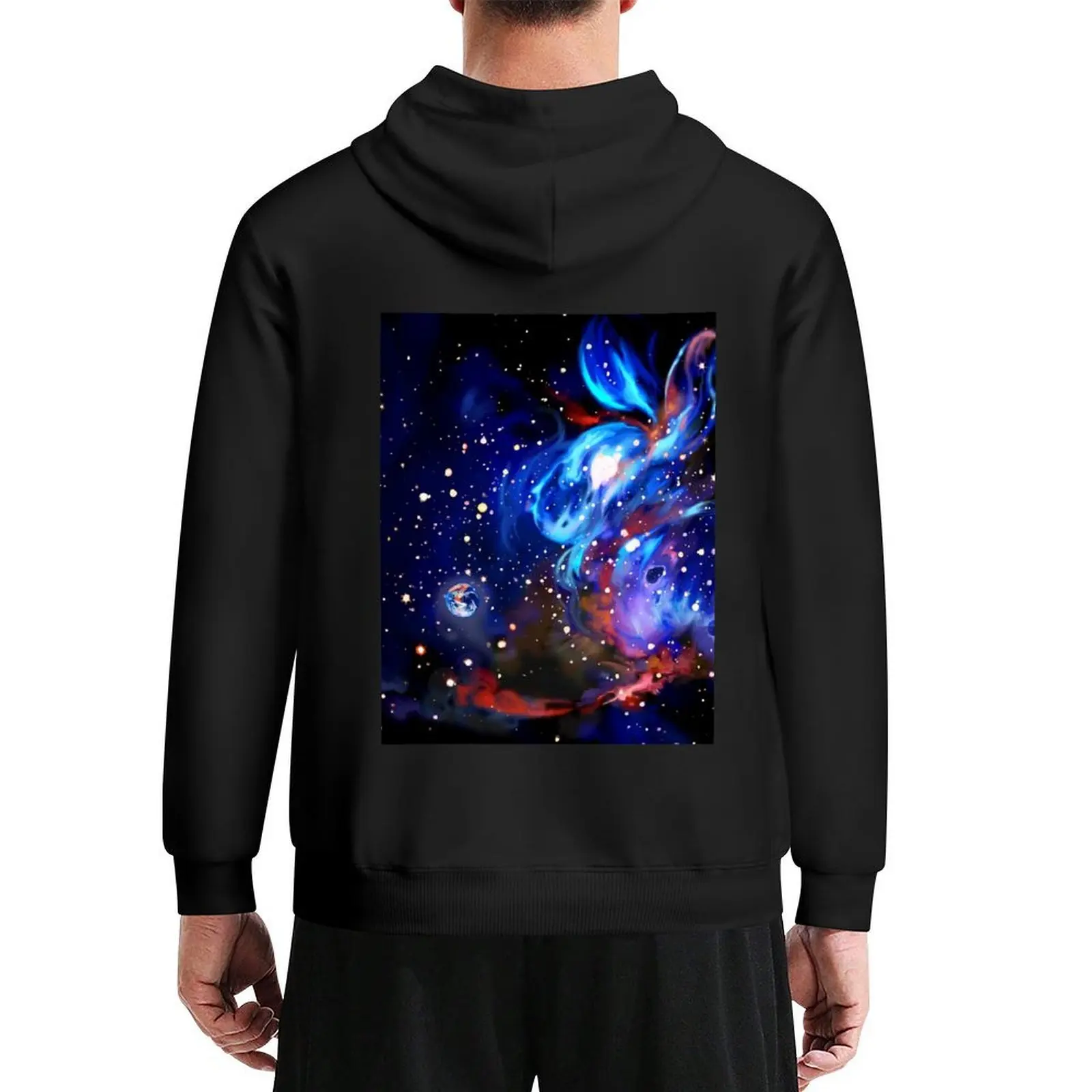 

Cosmic Rabbit Hoodie fashion men autumn clothes mens clothing men clothes anime hoodie