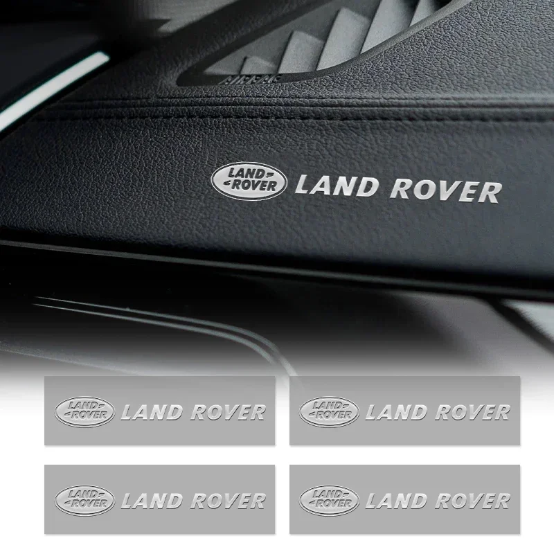 3D Car Logo Stickers Metal Letter Car Stickers Interior Decoration For Land Rover Freelander L2 LF Range Rover Discovery L319