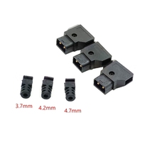 D-Tap DIY Plug Dtap 2 Pin Male Connector for Anton V-mount Battery Photography DSLR Camera Power Supply