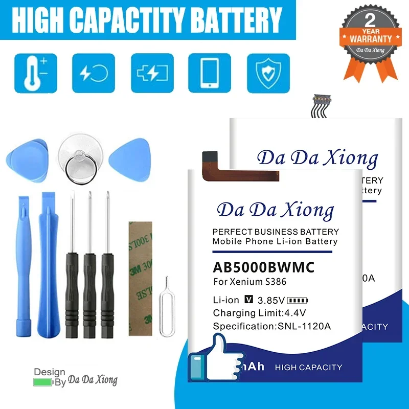 Battery For Philips Xenium B5 S10A E160 S318 S386 W8510 CTV787 E570 V787 V526 CTS386 X501 FC8603 W3568 FC6162 S388 D633 S301