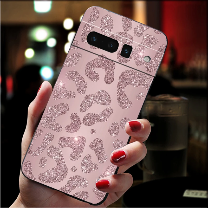 Custodia per telefono per Google Pixel 10 9 Pro XL 9A 8 7 6 Pro Pixel 8A 7A 6A Pixel 8 7 6 5 Custodia in oro rosa rosa