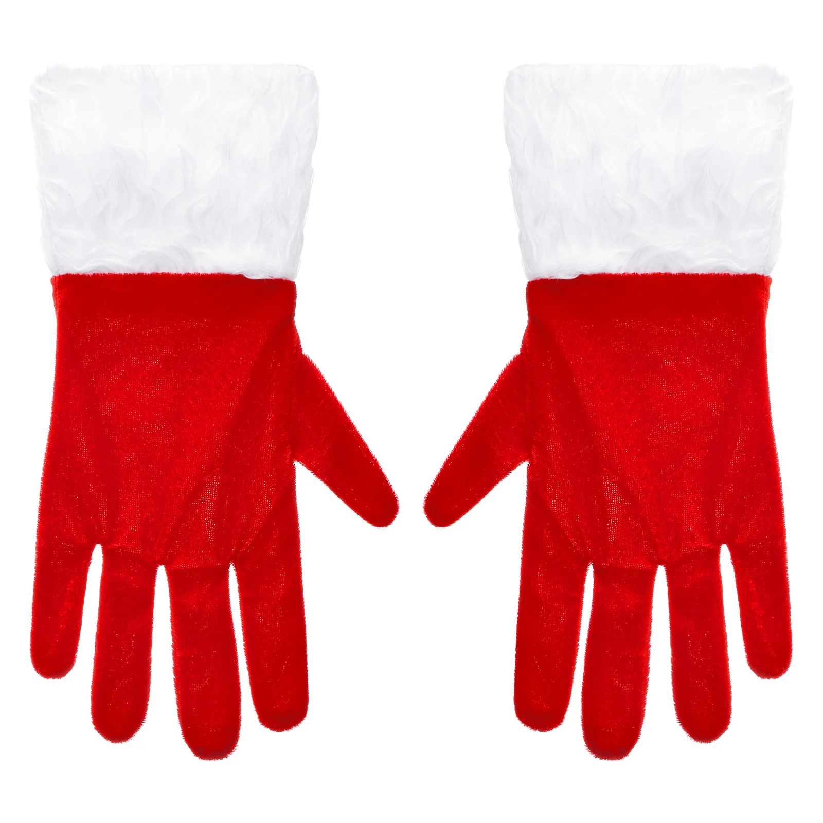 Christmas Cosplay White Beard Santa Claus Mask Gloves Eyebrows Hat Set Adult Kids Halloween New Year Fancy Dress Costume Gift