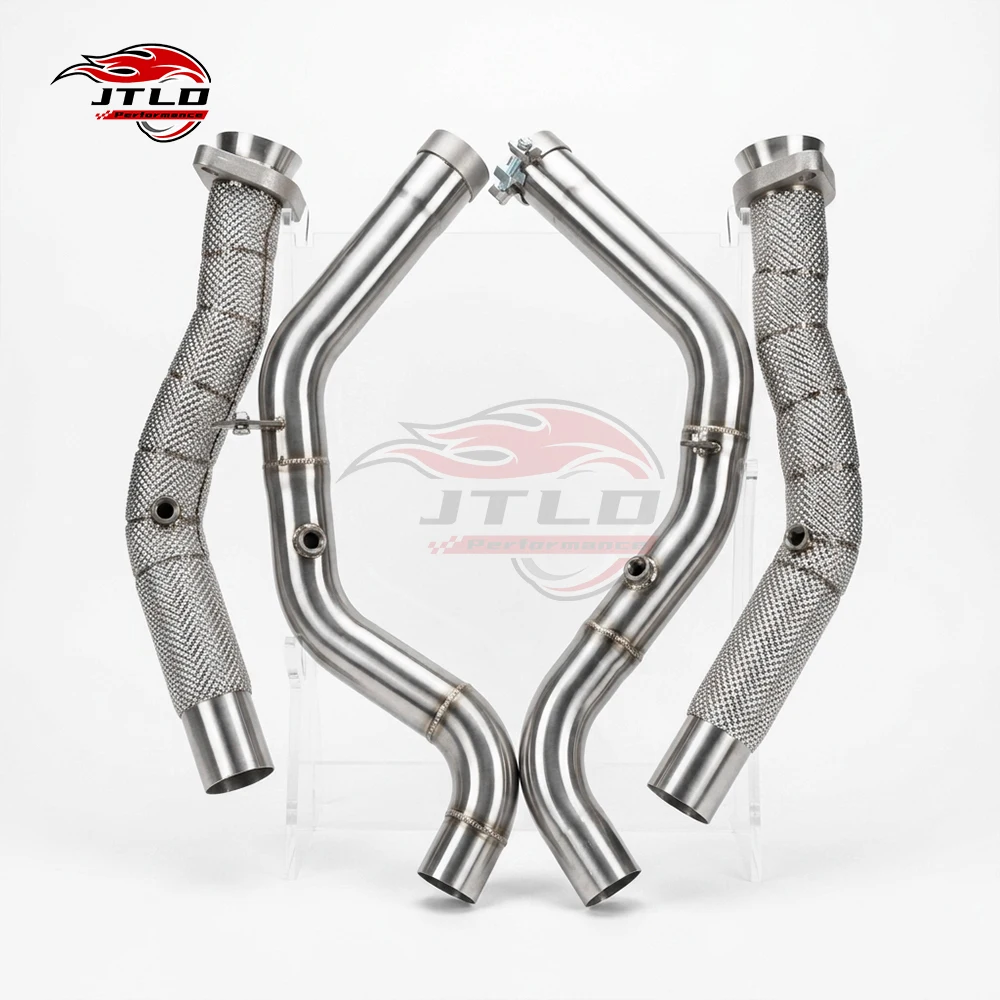 Premium Front Exhaust Pipe For Range Rover Sport 2013 5.0 V8, Precise Structure, Complete Hardware, Direct Fit
