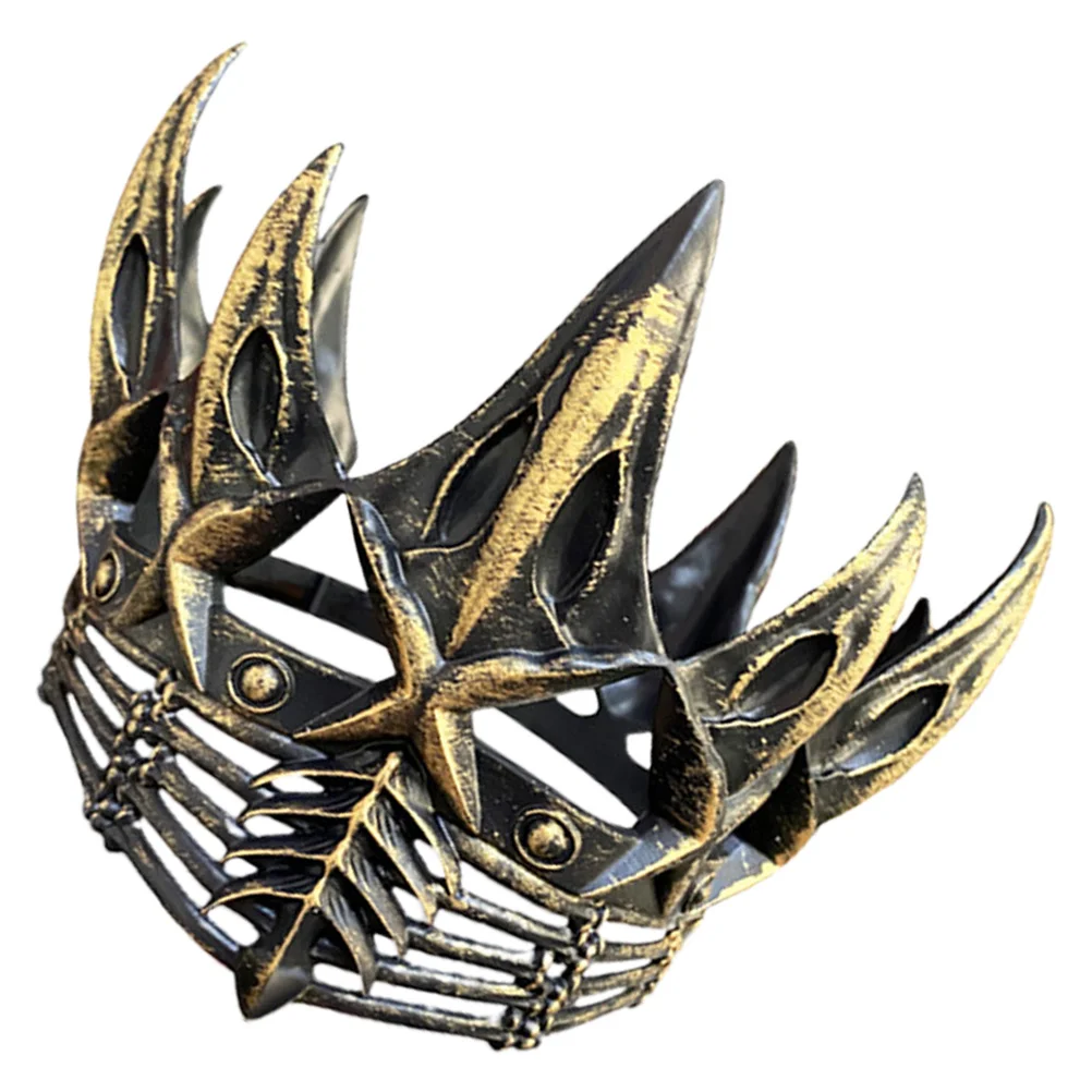 تاج Goth Crow الأنيق للحفلات التنكرية، تاج مزخرف خفيف الوزن ومريح لأداء المسرح #4