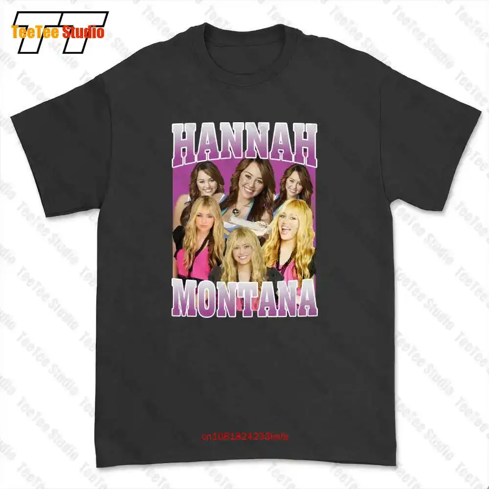 Hannah Montana Miley Cyrus Music Rap Hip-Hop T-shirt Tee P1WR