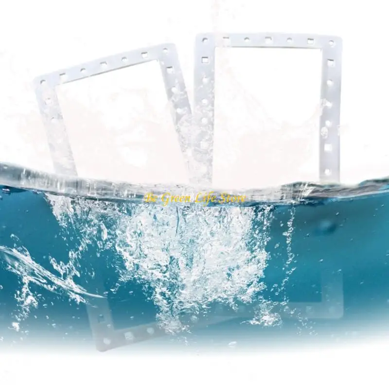 M7DF 2PCS SILICONE SKIMMER GASKET مجموعة SPX1091GW SP1091LX معدات البركة الفم