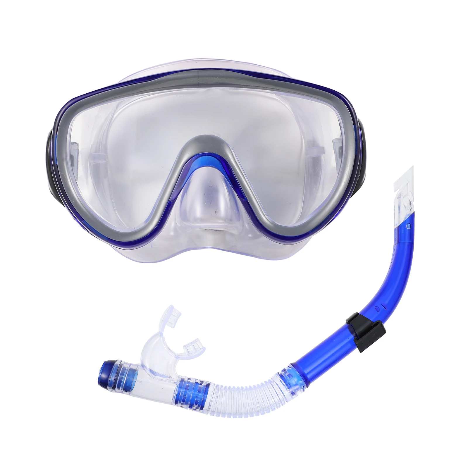 

Diving Mask Set Wide Angle Glass Lens Anti Fog for Adults Snorkeling Equipment Comfort Fit Scuba