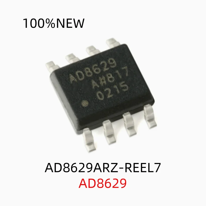 (2 Pieces) 100% New Ad8629Arz-Reel7 Ad8629 Sop-8 Single Power Rail-To-Rail Operational Amplifier Chip Ic