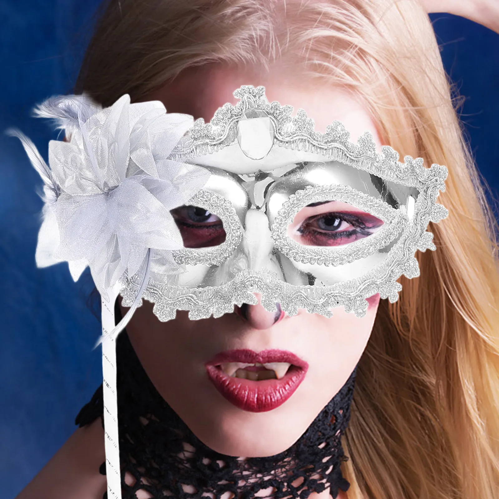 

3Pcs Crystal Encrusted Masks Elegant Halloween Costume Accessory Creative Ball Mask for Party Photos Prom