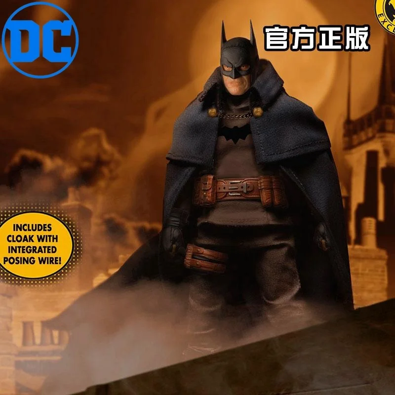 Spot Mezco Batman Gotham By Gaslight6 Inch Handmade 1/12 Doll Handmade 3497 Collectible Birthday Gift Cartoon Anime Gk Statue