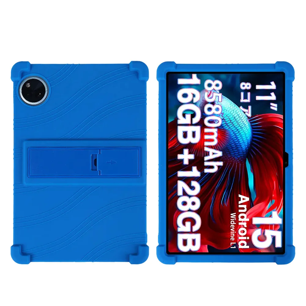 

Чехол для DOOGEE U11/U11PRO, 11-дюймовый мягкий силиконовый портативный чехол для планшета с противоударной подставкой