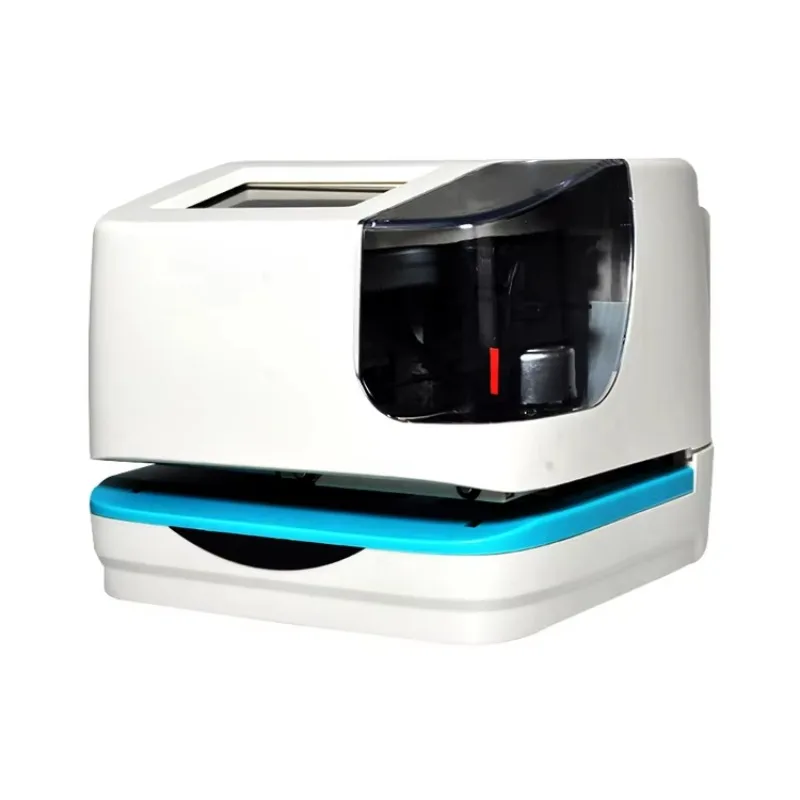 Smart Touch Screen Time Date Printer Wifi Connection Attendance Punch And Document Stamping Machine