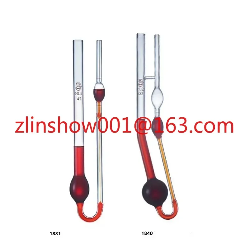 1831 Ostwald viscometer viscosity meter Single ball viscometer 0.4/0.5/0.55/0.7/0.8/0.85/0.9/1.0mm size optional tr