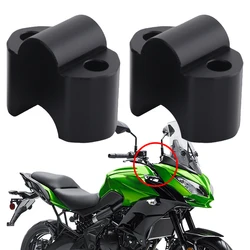 Motorcycle Handlebar Riser Bar Lifting Clamp Handlebar Fit For Kawasaki Versys650 Versys 650 2023 Handle Bar Raiser Clamp Backs