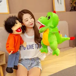 slappy puppet Animal Hand Puppet Children Theater Performance Props Scary Doll Dinosaur Panda Plush Toys Kids Gift