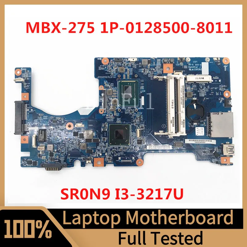 MBX-275 For SONY A1910416A Laptop Motherboard 1P-0128500-8011 With SR0N9 I3-3217U CPU HM76 100% Full Tested Working Well