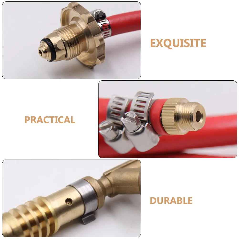 

1Set Convenient Propane Torch Reusable Ignition Lock Continuous Flame for Household Restaurant Picnic Hiking Glazing Ham Creme