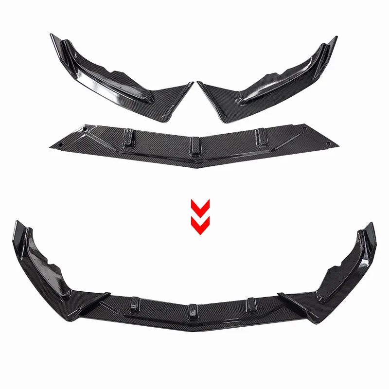 Bodykit Front Bumper Spoiler Lip Body Kits For Chevrolet MALIBU XL 2016-2019 Front Lip Surround Shovel