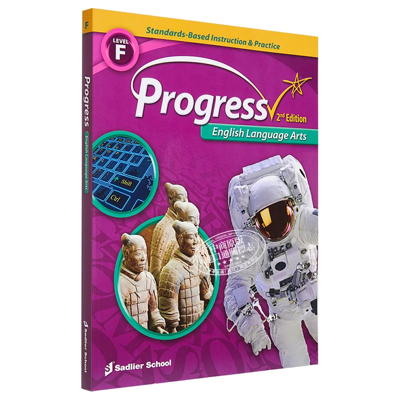 

Прогресс на английском языке Arts ELA 2022, студенческий рабочий текст, класс 6 Sadlier Sadlier 9781421719061 Книга