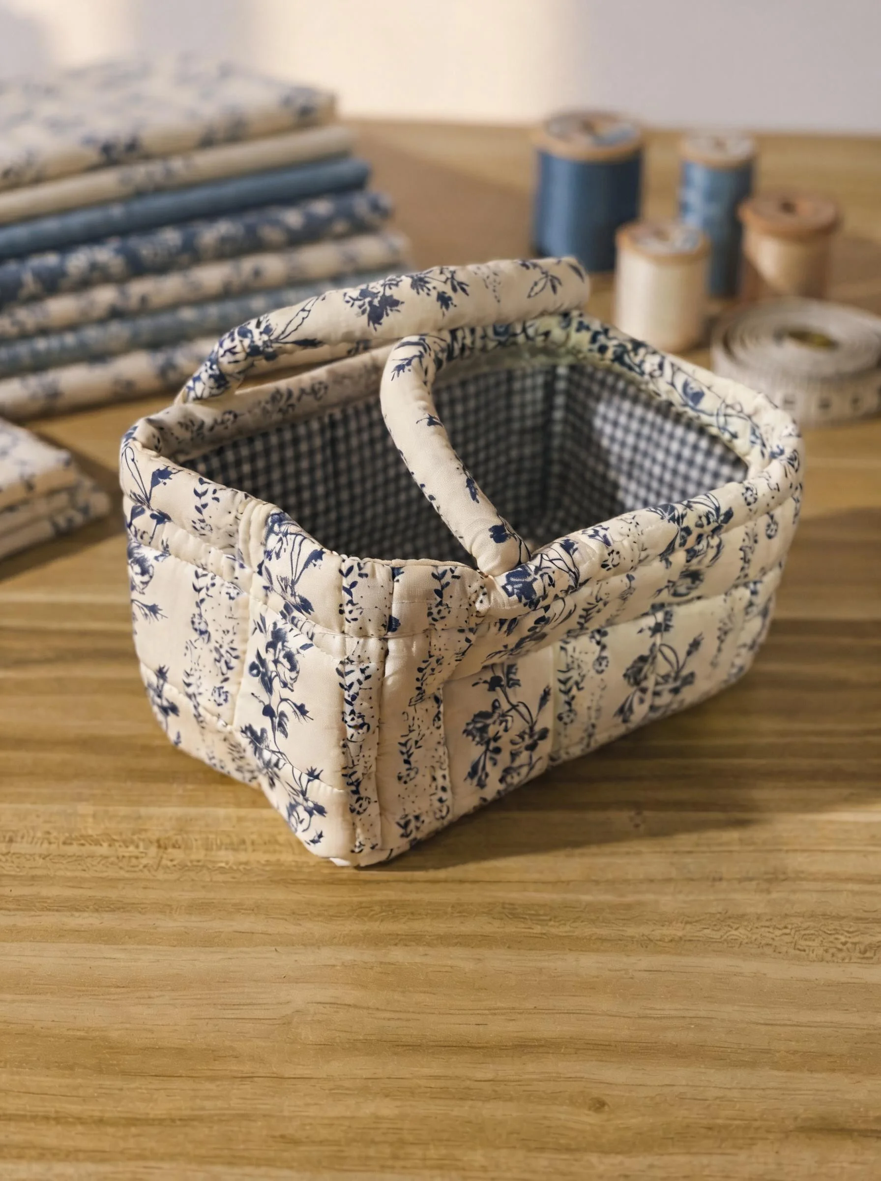 Cute Colorful Flower Organizers Basket With Handle Home Room Makeup Foldable Storage Basket For Pet Toys Organizer Basket