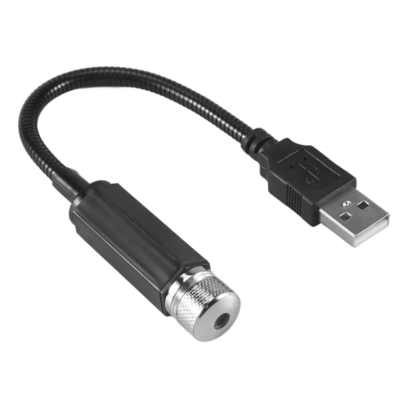 BAAG-автомобильные светодиодные огни звездного неба, интерьер автомобиля, атмосфера, потолок, ночная звезда, лампа, USB атмосферные огни