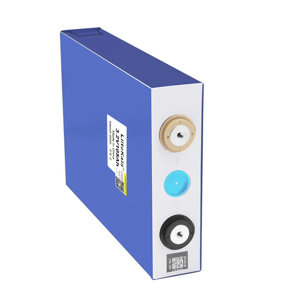 24 szt. Akumulator LiitoKala 3.2V 105Ah Lifepo4 rozładowanie 1C do 12V 24V E-pojazd RV inwerter wózek golfowy do przechowywania energii słonecznej