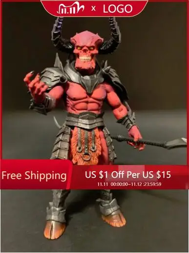 

The Four Horsemen Mythic Legion Doom Legion Demon Belphegorr 7’’ action figure model toy gift