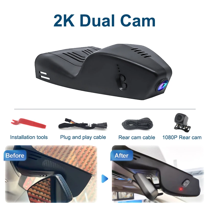 Auto Dvr Voor Bmw 3 Series G20 G21,4 Series G22 G23 G26,M3 G80,M4 G82 2022 2021 2020,Plug And Play 4K Dash Camera
