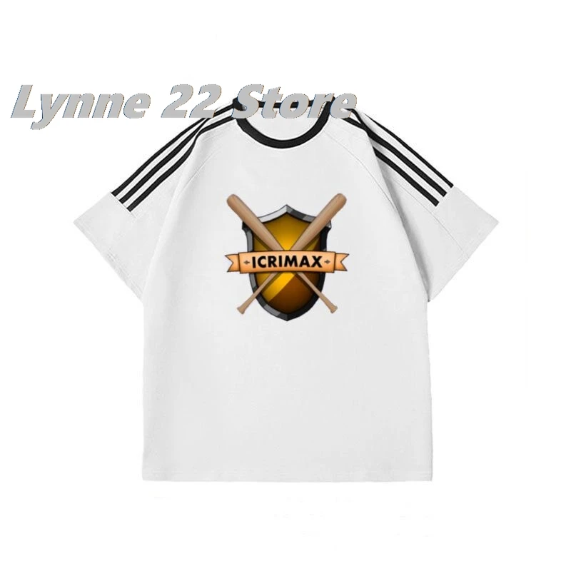 New models Hot Sale icrimax Merch Boys/Girls cotton Tshirt Funny Unisex Tops