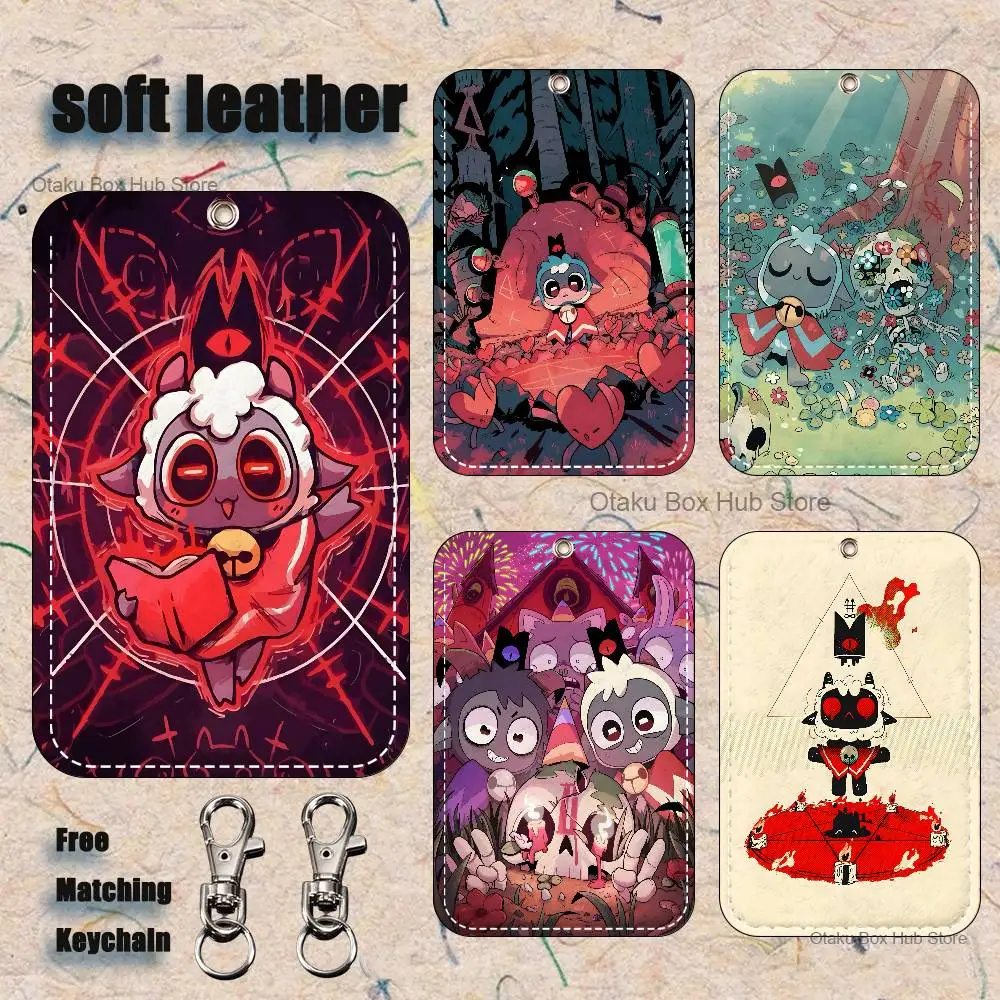 C-Cult the L-Lamb 羊ホルダー キーホルダー 銀行ビジネスワークカードホルダー 学生証保護ケース バスカード