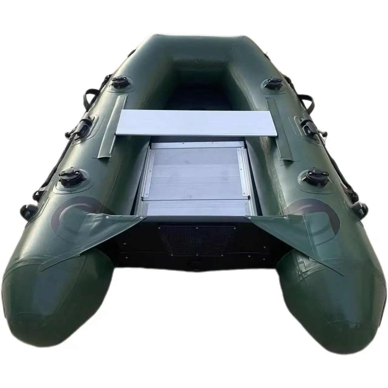 2.7m PVC Folding Stable Sport Yacht Floor Inflatable Fishing Dinghy Tender Boat