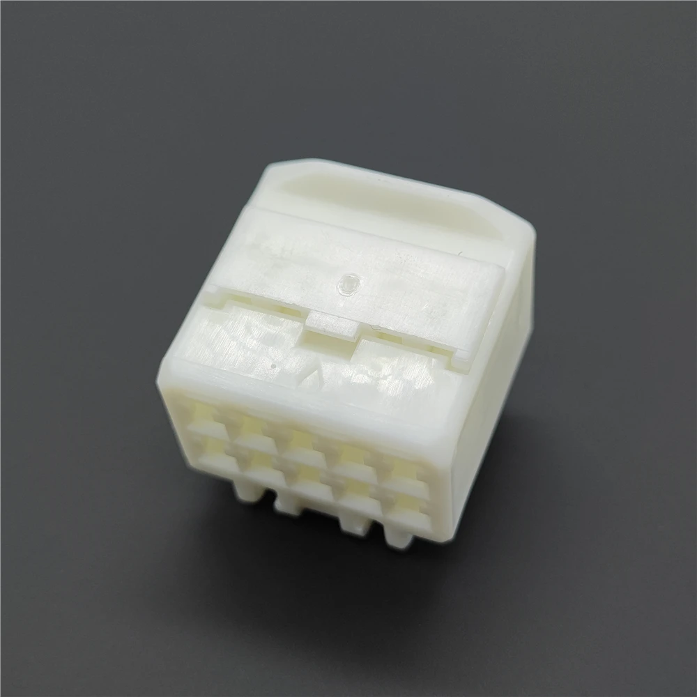 6248-5276 10 Pin Unsealed Automotive Connector Female TS Series 2.3mm PBT Natural Fit for Car Door Window Mirror Wiring