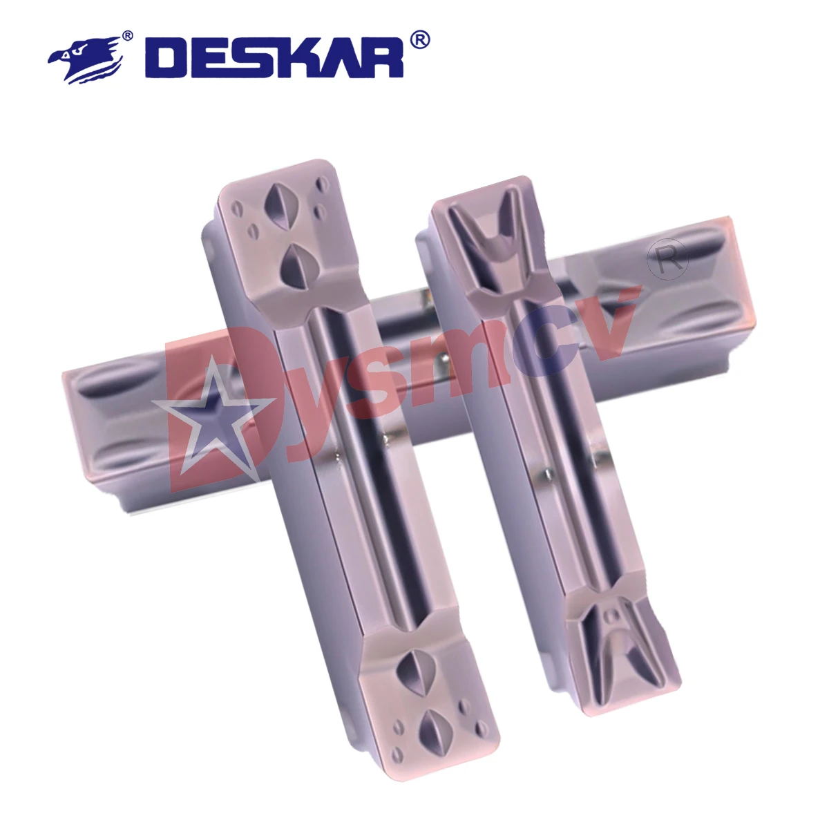 DESKAR 100% Original CNC Slotting ใบมีด MGMN150 200 250-G MGMN300-M MGMN400-T LF6018 เครื่องจักรกลสแตนเลส Slotting แทรก