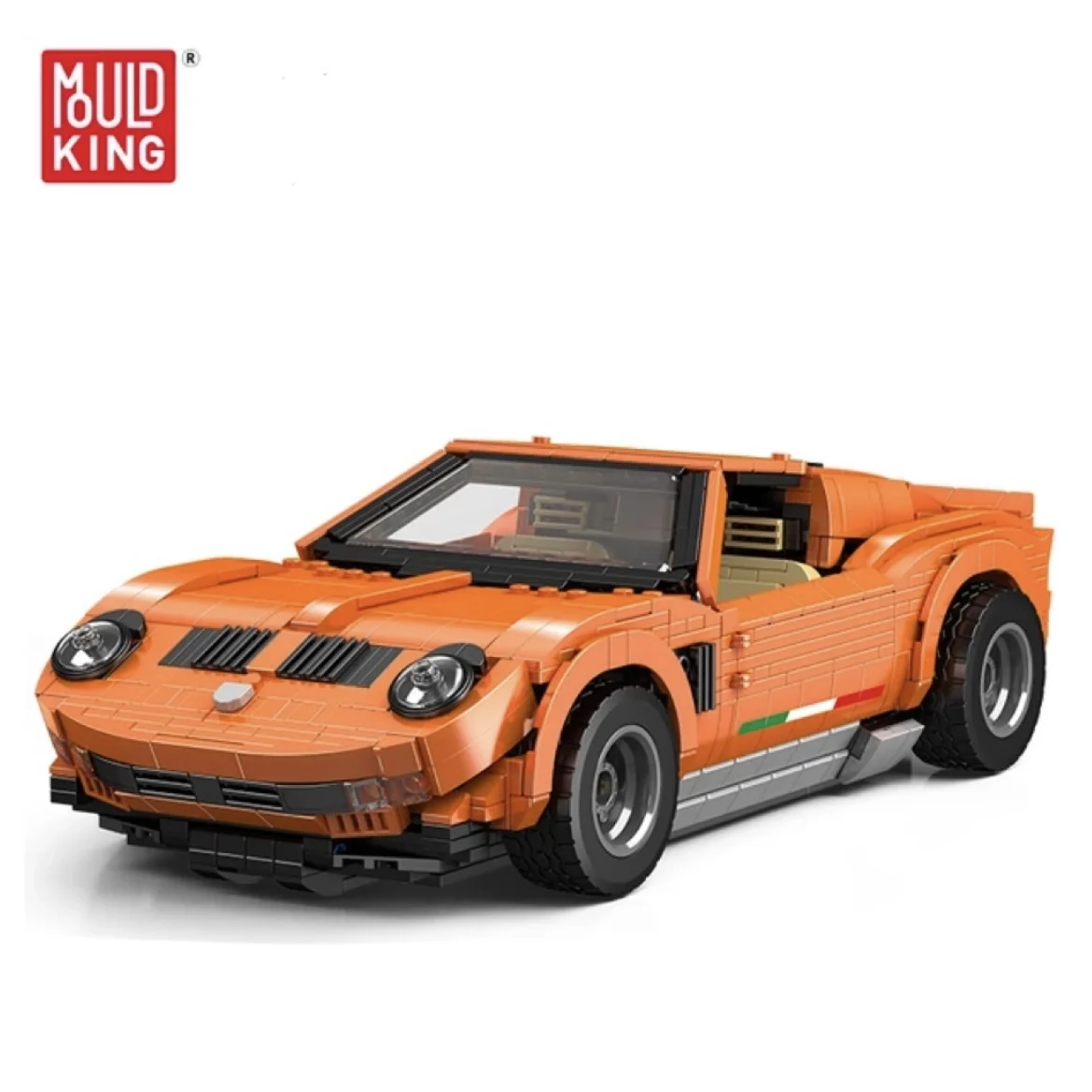 

Mould King 10116 Technical Car Building Block The Orange Sport Racing Car Model Toys Assebly Brick Set Kids Christmas Gift