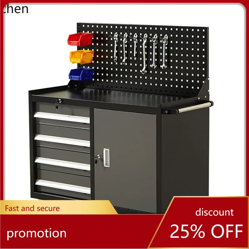 

Тележка для инструментов YFY повышенной прочности - для мастерских, усиленная, для авторемонта, многофункциональный металлический ящик с ЧПУ, тележка для хранения деталей с выдвижными ящиками