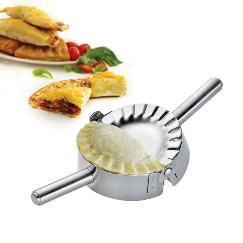 Dumpling Maker Stainless Steel 304 Ravioli Dumpling Mould Cutter Multifunction Gyoza Dough Press Kitchen Accessories Пельменница