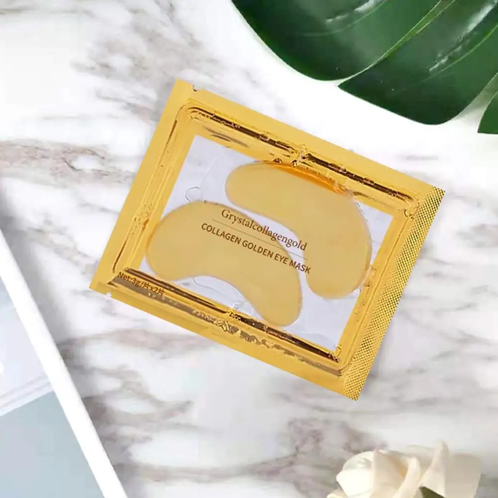 Коллагеновая Золотая маска для глаз против морщин, темных мешков и темных кругов