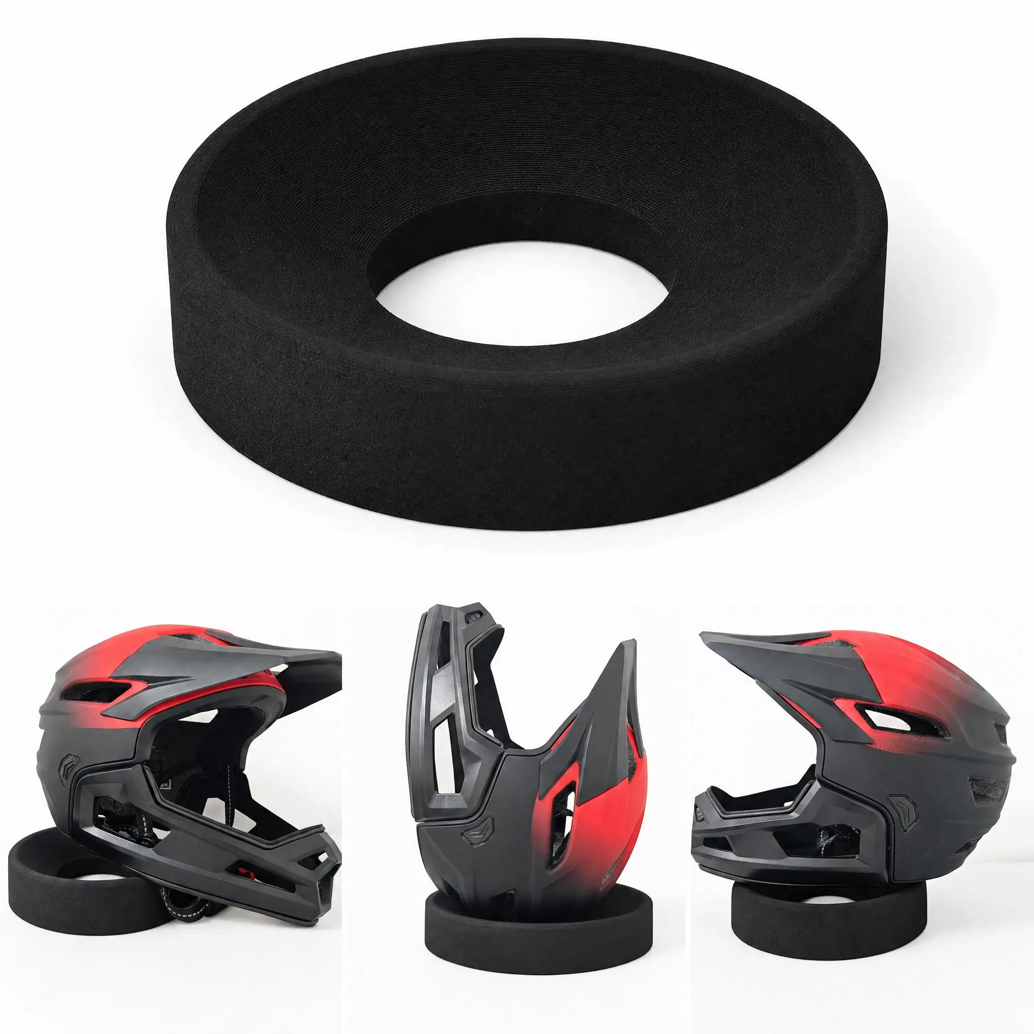 Sturdy Helmet Placement Ring Pad, Commuter Motorbike Riders, Garage Parking Keep Dry Multi‑Function Knee Protection